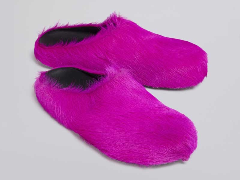 FOTO-5.-MARNI.jpeg MARNI's long-haired sabot. International fashion benchmark