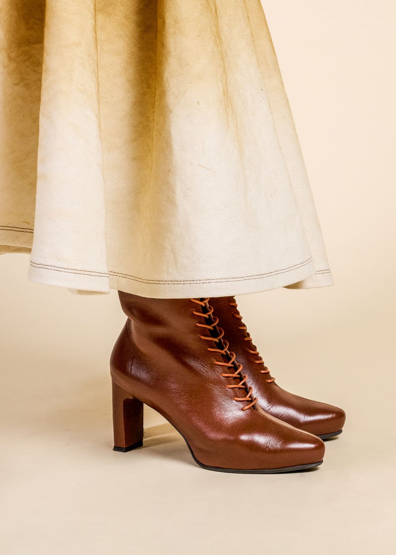 KERNEL LEATHER. Colombian footwear made its mark at New York Fashion Week