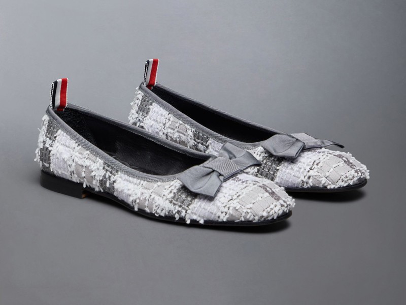 Tweed Tartán. Exclusivo material para nuevos modelos de THOM BROWNE