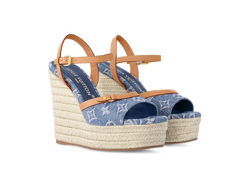 Denim conquers summer footwear