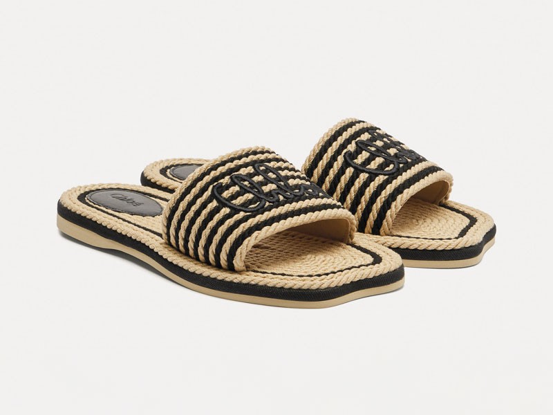 CHANCLAS FAJAS CALZADO MUJER ARTESANAL SANDALIA TENDENCIA PRIMAVERA VERNAO 2026 2027 SERMA167P01155847.jpg Chanclas artesanales con tramas abiertas y suelas planas