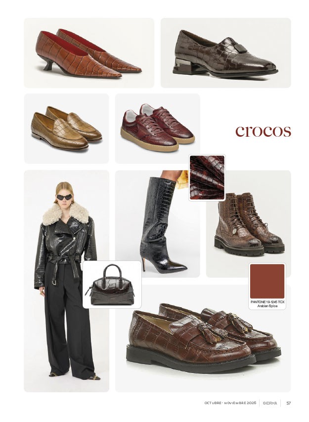 Croc-Effect Textures Span Diverse Footwear Styles