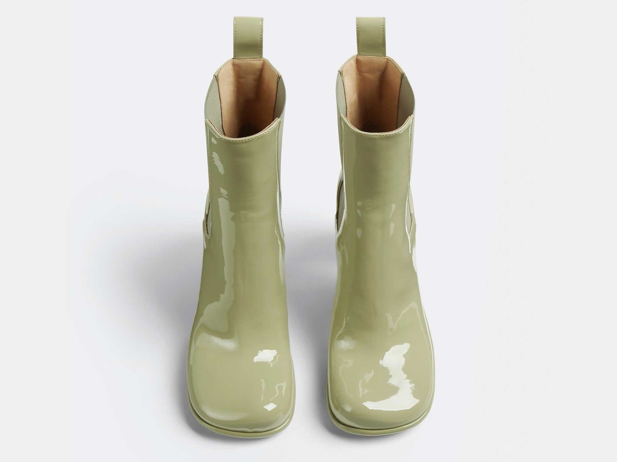 Top view of the previous model, where you can see the shapes of the last tips. BOTTEGA VENETA: Next winter booties?