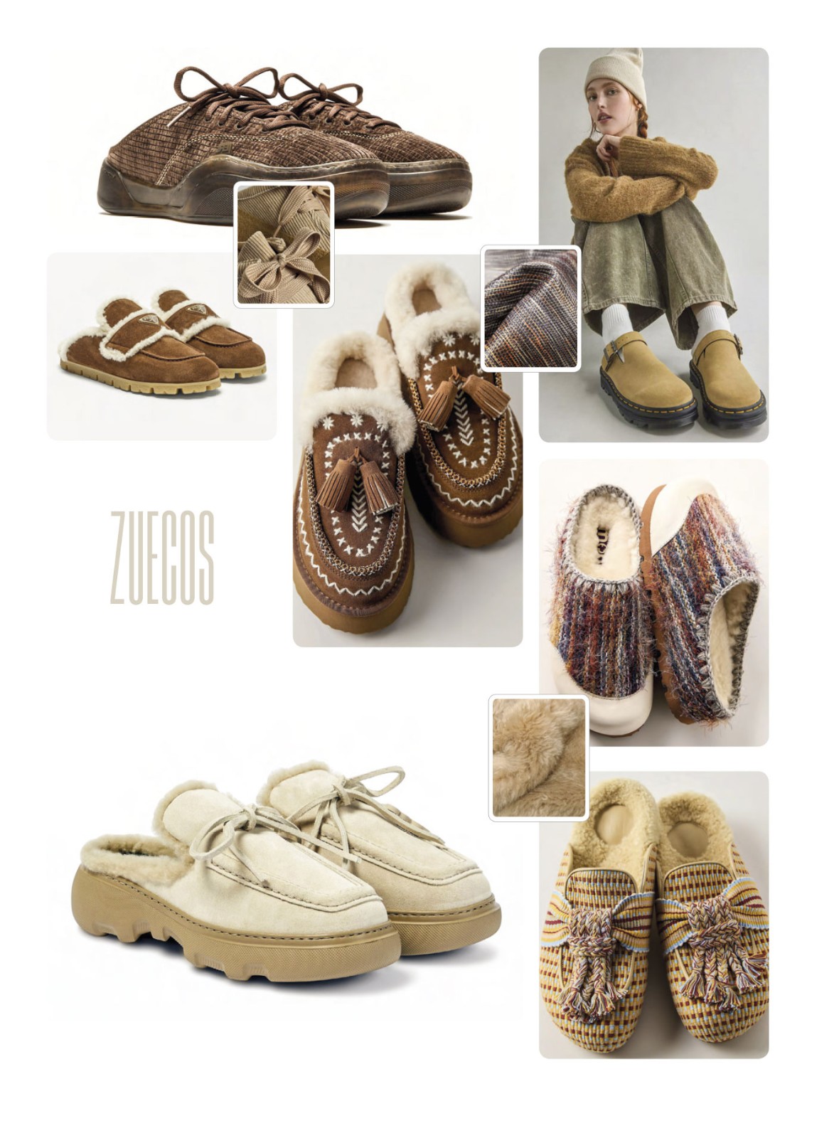 Clogs and mules bring comfort with warmth