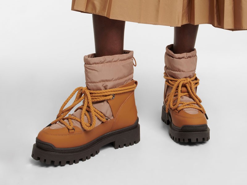 El estilo esquí se impone en botas de invierno