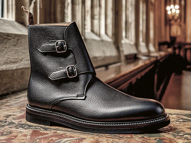 Botines Chelsea y de vestir para hombre en cuero liso