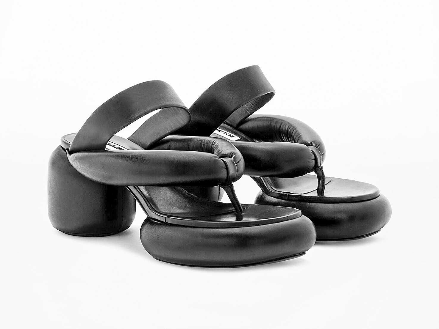 WOMAN, HIGH-HEELS, GETA-JIL-SANDERS 
