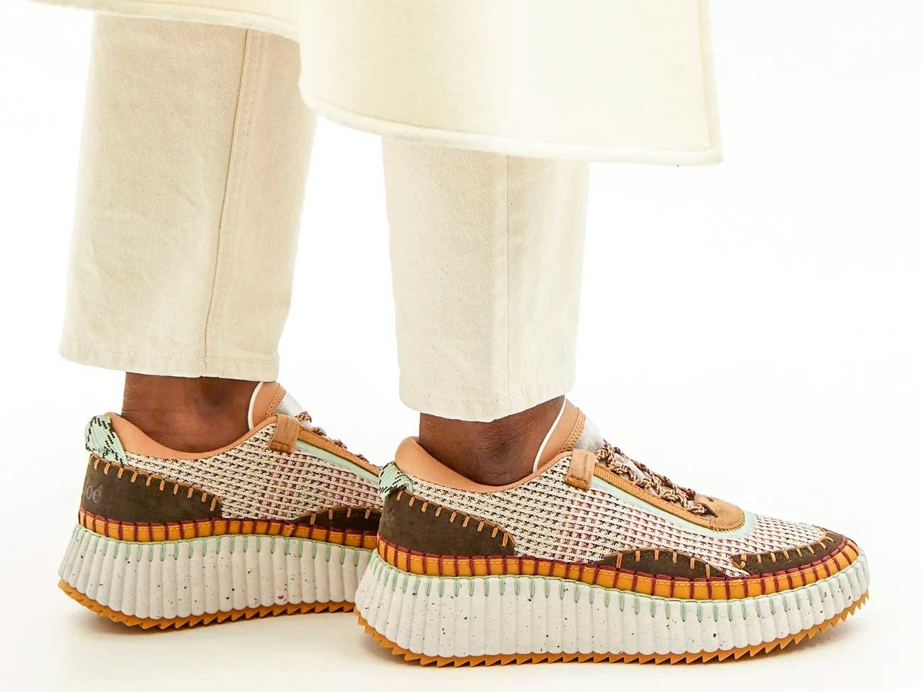 Lanzamiento: Las llamativas sneakers multicolores de CHLOÉ