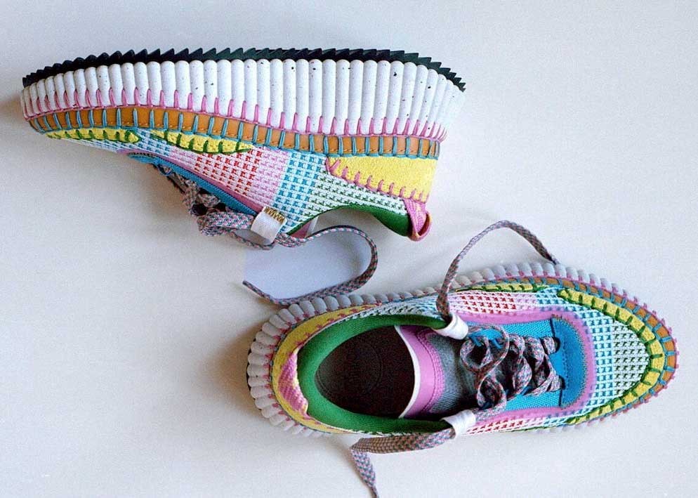 Lanzamiento: Las llamativas sneakers multicolores de CHLOÉ
