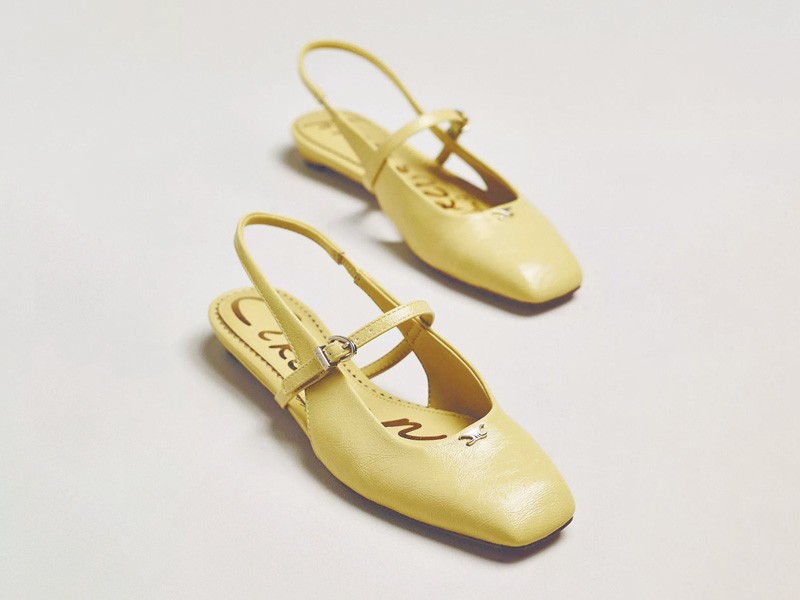 Pale Banana softens footwear, bags and buckles