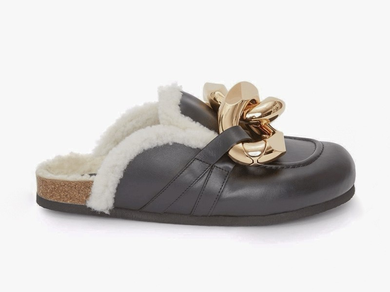TREND: Leather and fur set the tone for clogs and mules next winter