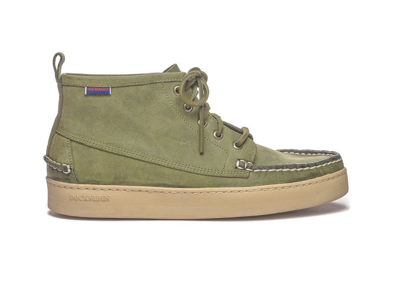 Lace-up casual booties