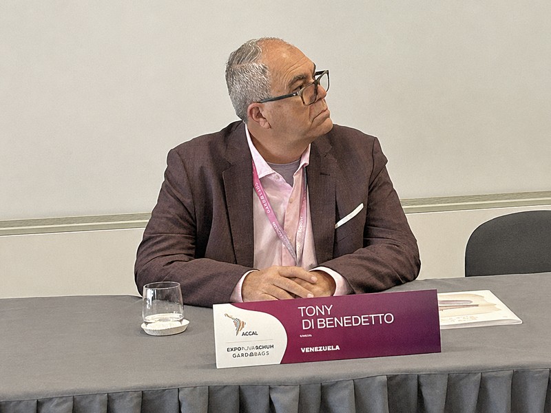Tony Di Benedetto. Presidente de CAVECAL -Cámara Venezolana del Calzado.