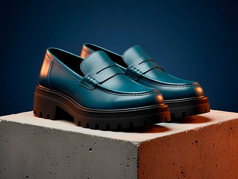 TEAL BLUE. The fashion color for next winter?