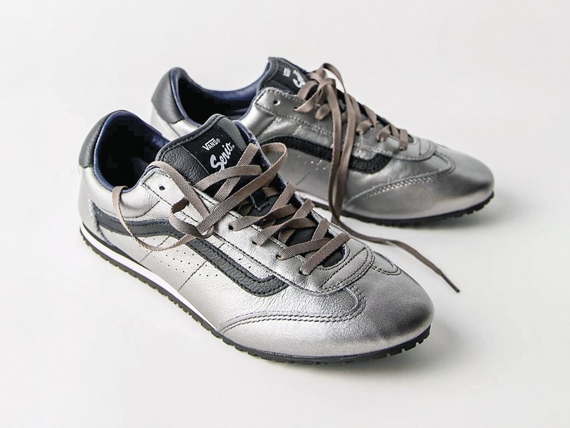 Classic sneakers: retro metallic