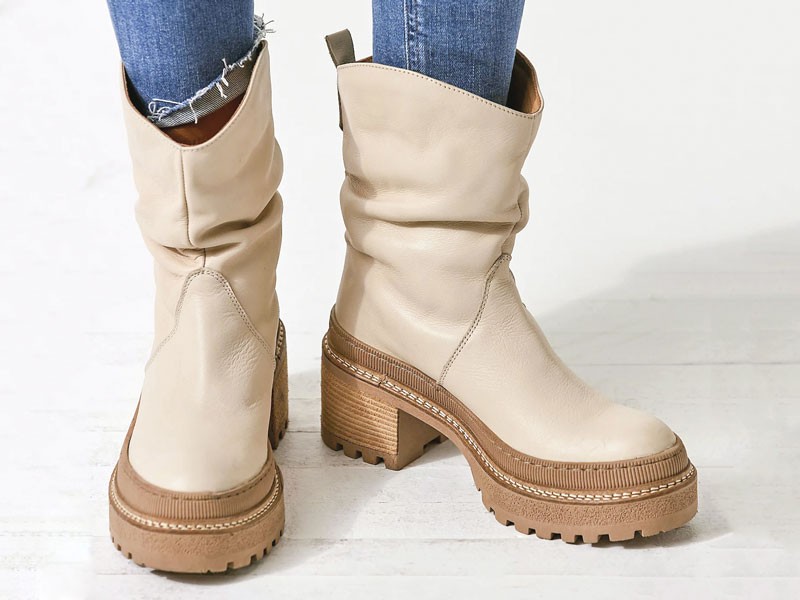 Botas cañas altas: Para mayor abrigo
