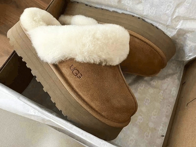 TREND: Leather and fur set the tone for clogs and mules next winter