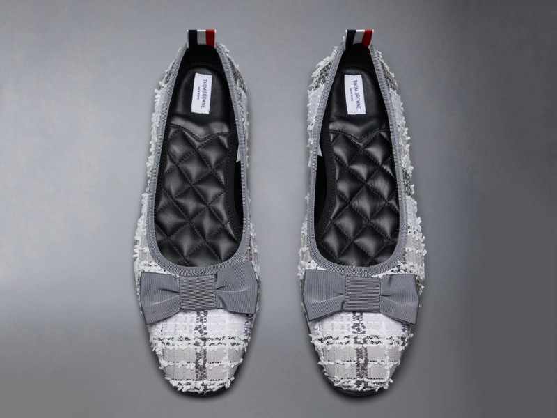 Tweed Tartán. Exclusivo material para nuevos modelos de THOM BROWNE