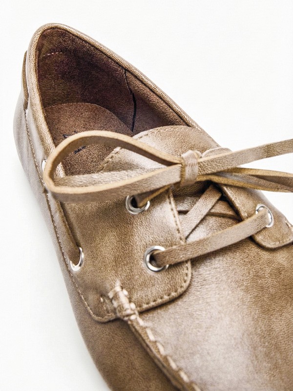 Nautical shoes add track soles and utilitarian readings