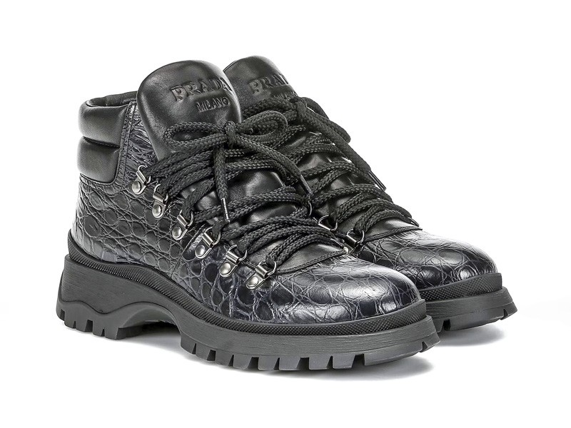 Flat lace-up booties