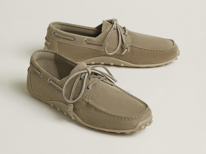 Men’s nautical shoes combine moc stitching and neutral soles