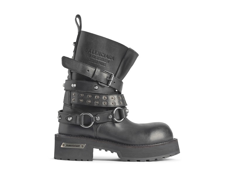 The apocalyptic aesthetic of BALENCIAGA’s biker boots