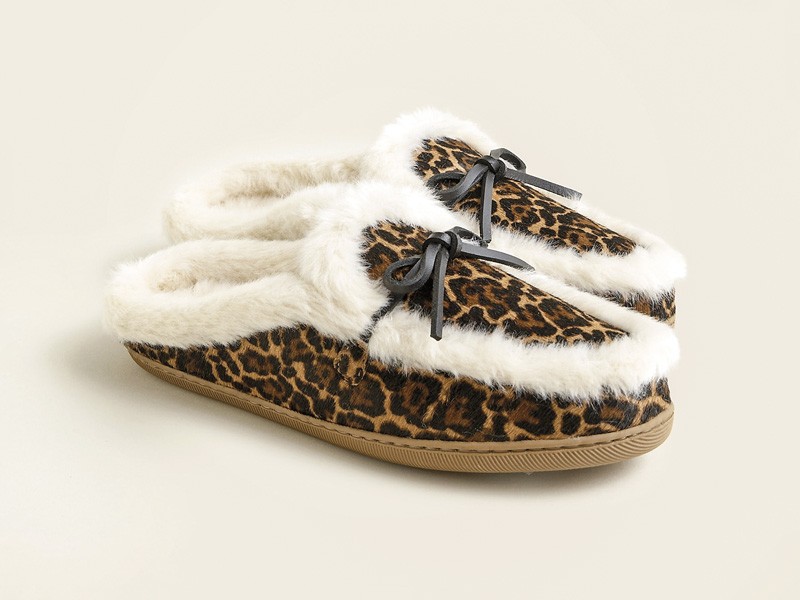 Animal prints move into boots and utility details