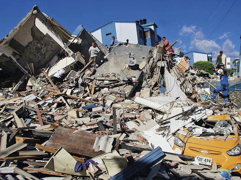 San José del Palmar, en el municipio de Chocó, el epicentro del sismo que afectó al occidente colombiano.