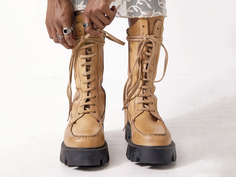 Knee-high boots