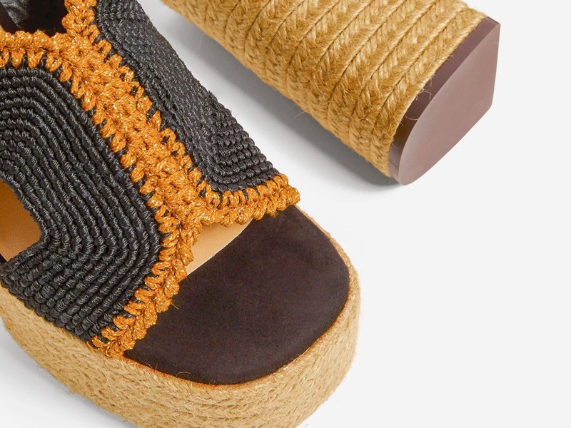 CASTAÑER: Craftsmanship and beauty in raffia and jute footwear
