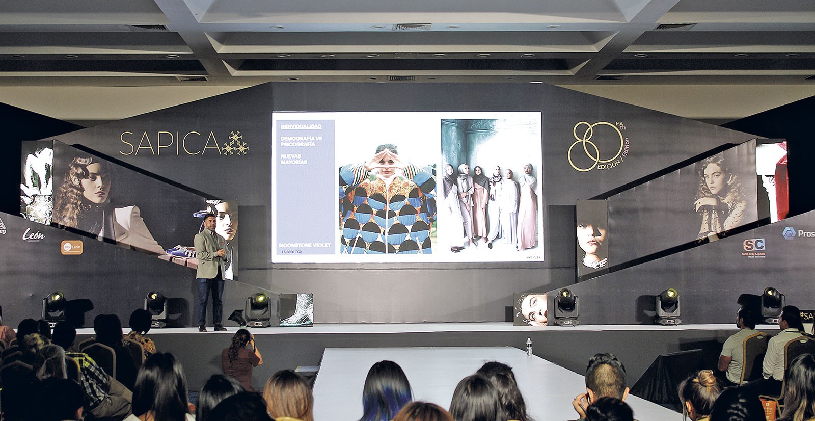 Las conferencias y presentaciones sobre tendencias y moda fueron también punto de atención de los visitantes a SAPICA. SAPICA suma compradores internacionales