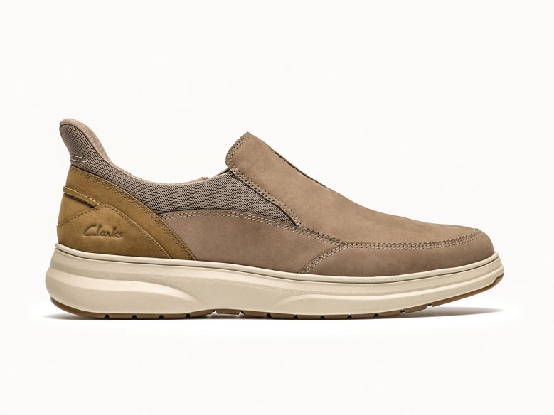 Men’s slip-on shoes with technical urban outsoles