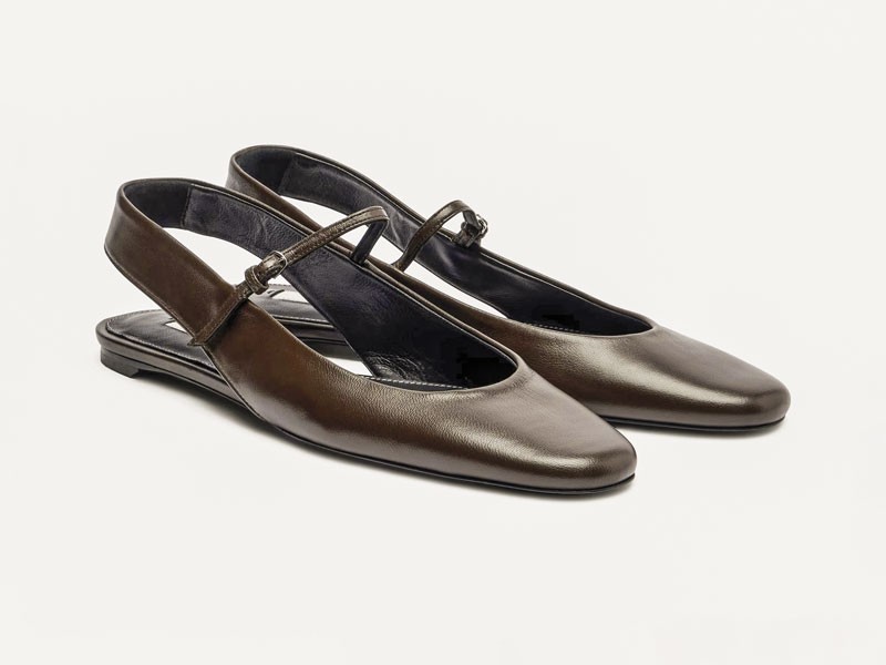 DESTALONADOS BAJOS SLINGBACK MUJER CALZADO TENDENCIA PRIMAVERA VERNAO 2026 2027 SERMA167P01165939.jpg Women’s slingbacks refine toes, shine and open heels