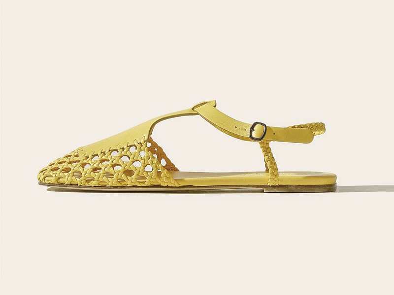 Pale Banana softens footwear, bags and buckles