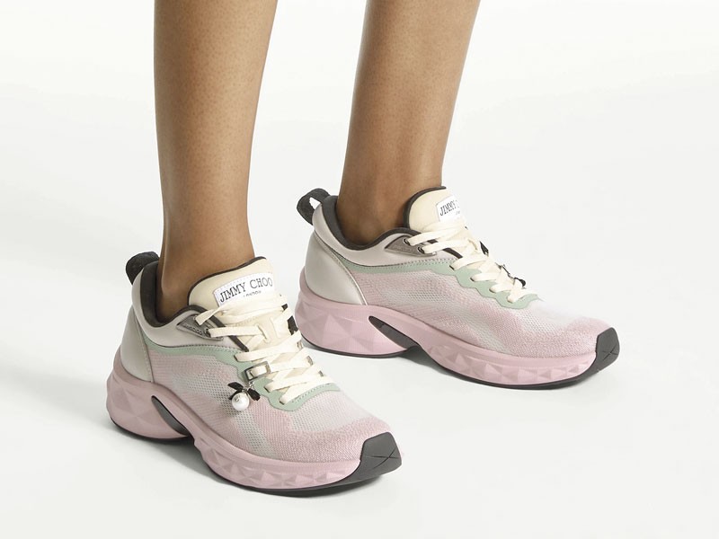 Sneakers fashion activan rosa, lila y bases técnicas