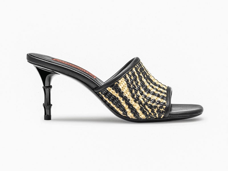 High heel mules