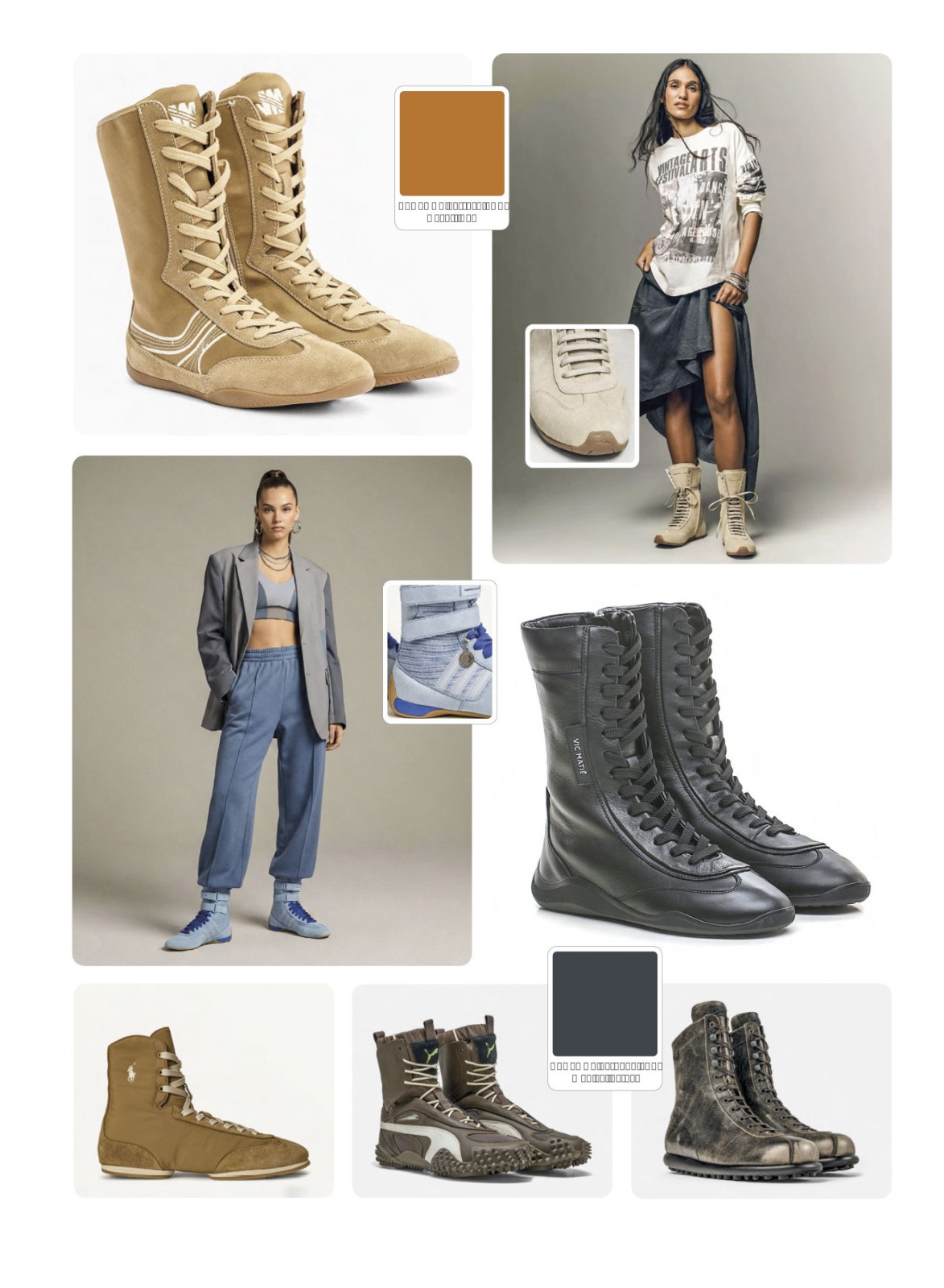 SERMA156-FLIPBOOK--87.jpg Urban boxing boots with tall shafts and statement lacing