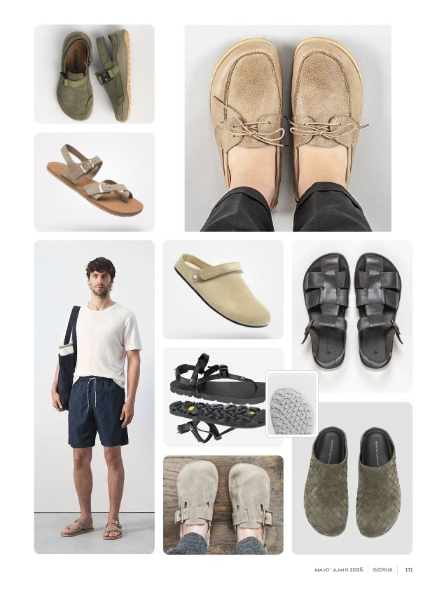 Calzado barefoot amplía el confort masculino con líneas bajas