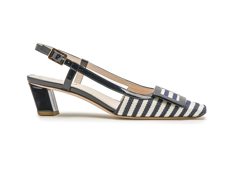 High-heeled sandals