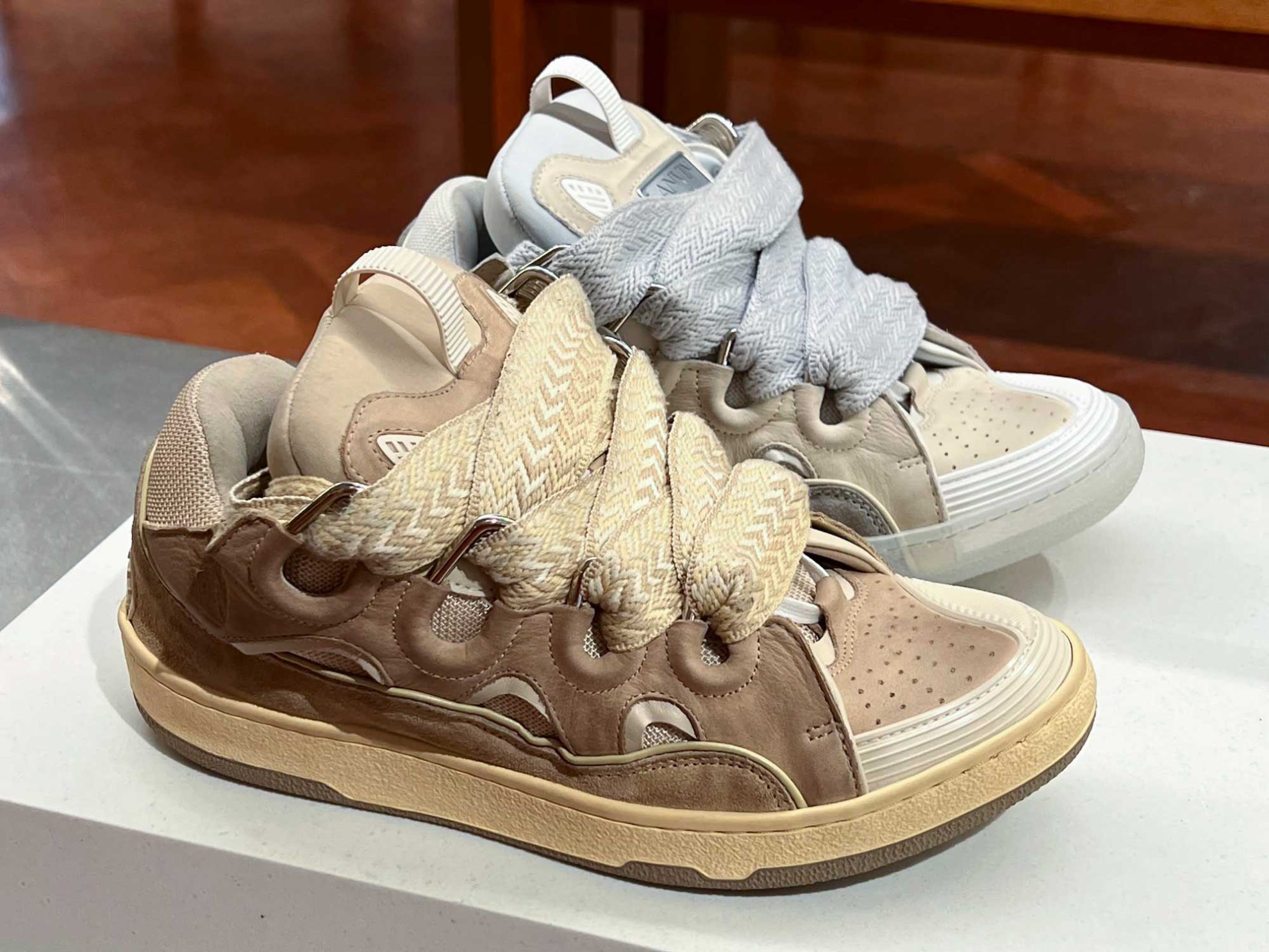 Horma Ancha Dc Zapatillas Anchas Zapatillas DC Originales, Off White