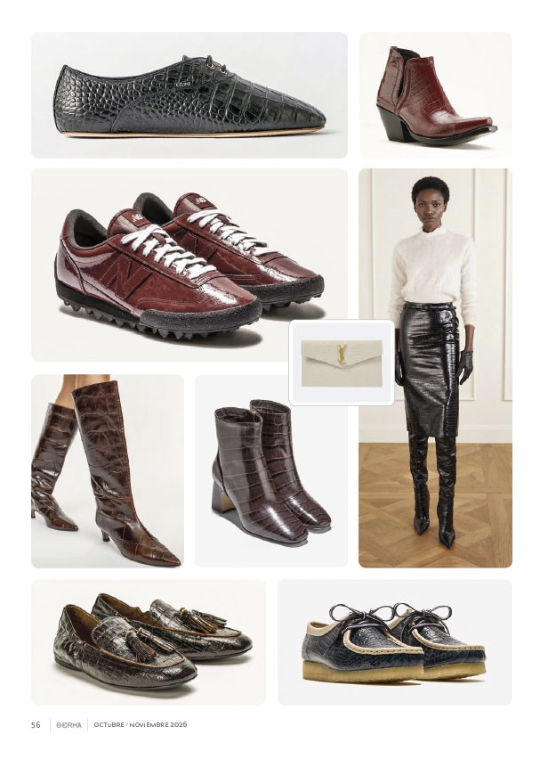 Croc-Effect Textures Span Diverse Footwear Styles