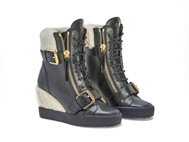 Lace-up dress booties with hardware accents