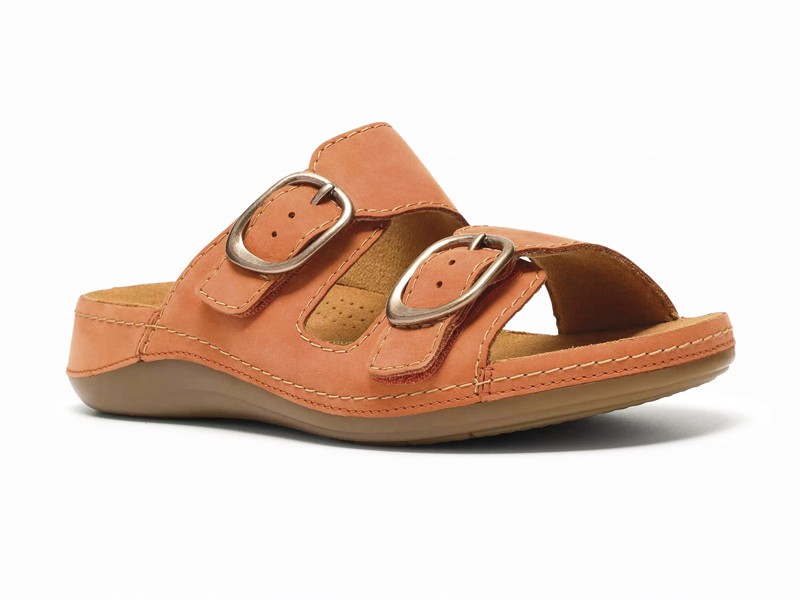 CALZADO NARANJA MUJER TENDENCIA CALZADO MARROQUINERIA BOLSOS CARTERAS PRIMAVERA VERANO 2026 SERMA 158 26185836_GW_4.jpg Muskmelon distribuye color entre capelladas, tiras y bases
