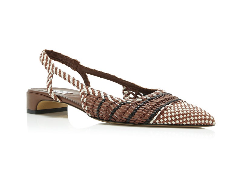 Flat slingback shoes