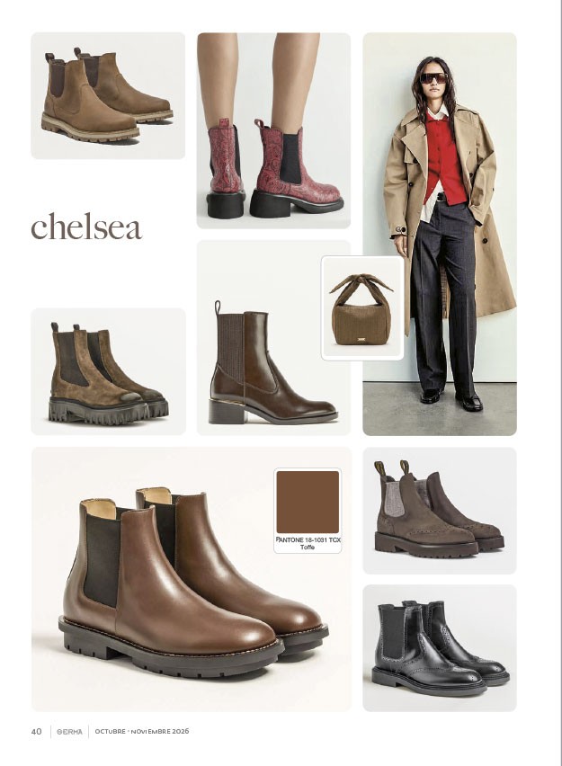 SERMA159--40.jpg Las botas Chelsea femeninas alternan perfiles sobrios y robustos