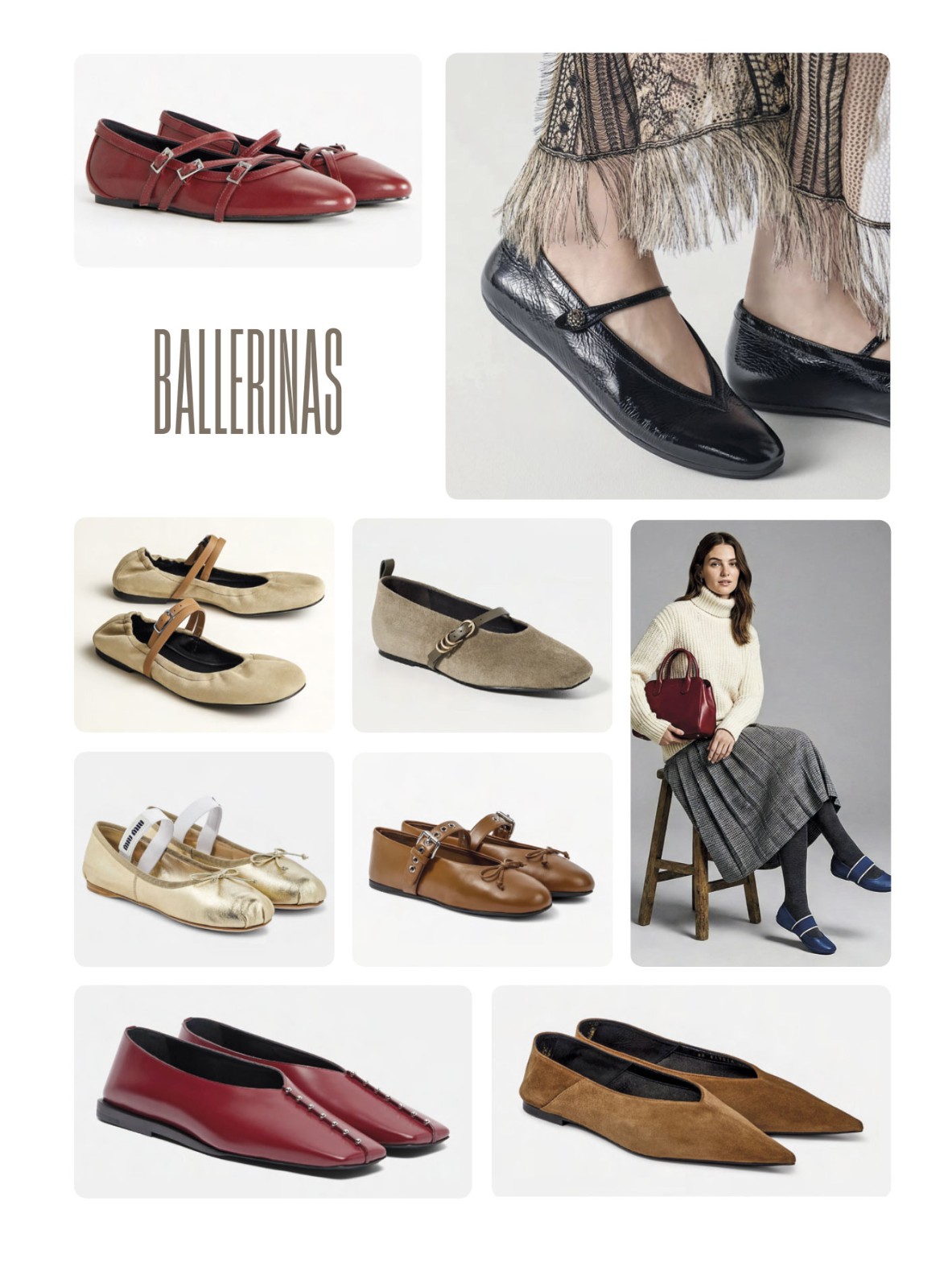 SERMA156-FLIPBOOK--19.jpg Leather ballerina flats with straps and toe variations