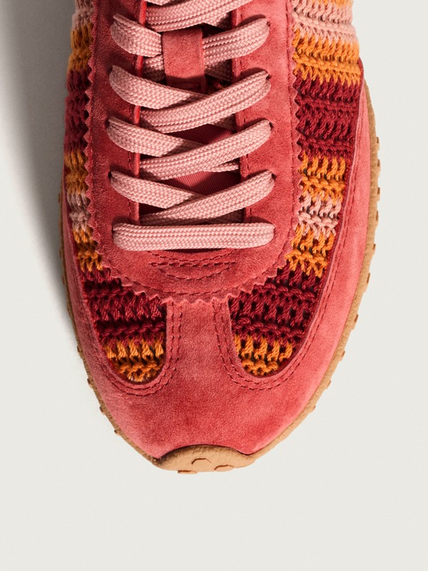 Crochet: the "Eco-Chic" trend for sneakers