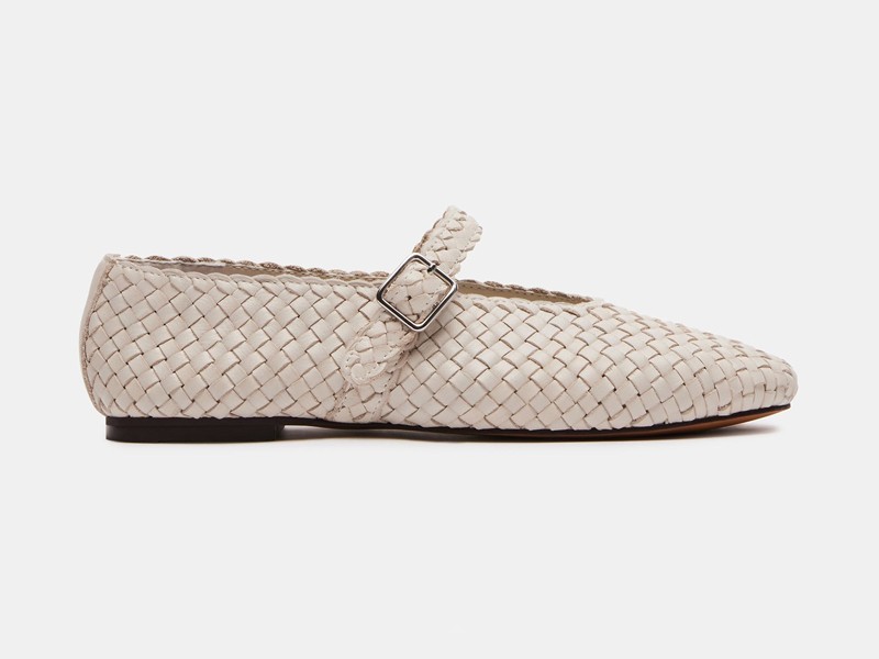 With mesh and interwoven materials, Steve Madden reinvents the Mary Jane