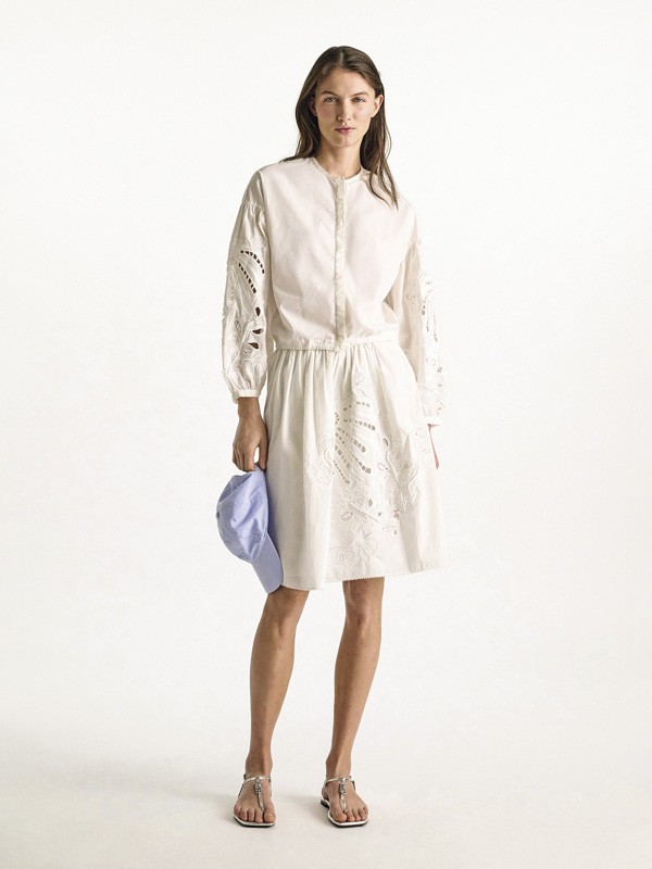 High flip-flops elevate minimal straps with precise heels