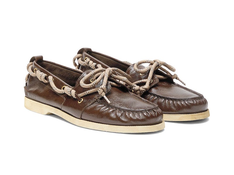 Lace-up docksides